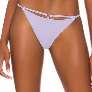 Superdown Mikayla Bikini Bottom in Lavender Size XS